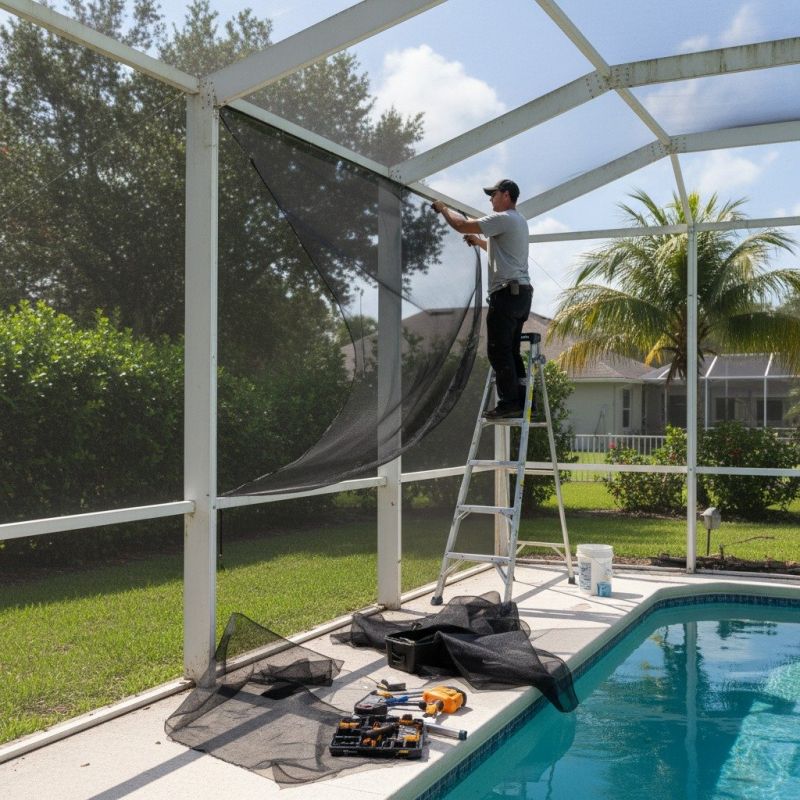 Contact About Pool Enclosure Repair