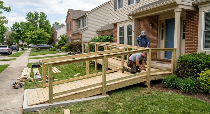 Accessible Ramp Construction in Conroe, TX
