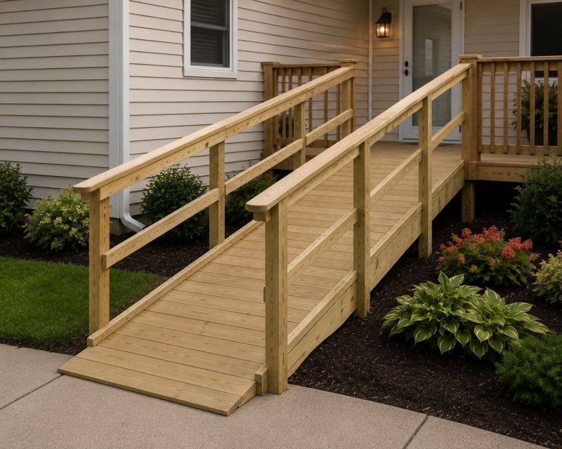Deck Ramp Construction in Wilmington, NC