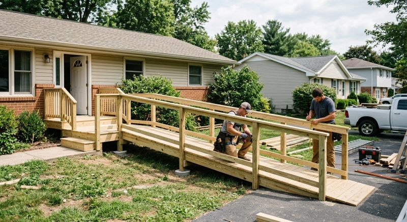 Disability Ramp Installation in Kansas City, KS