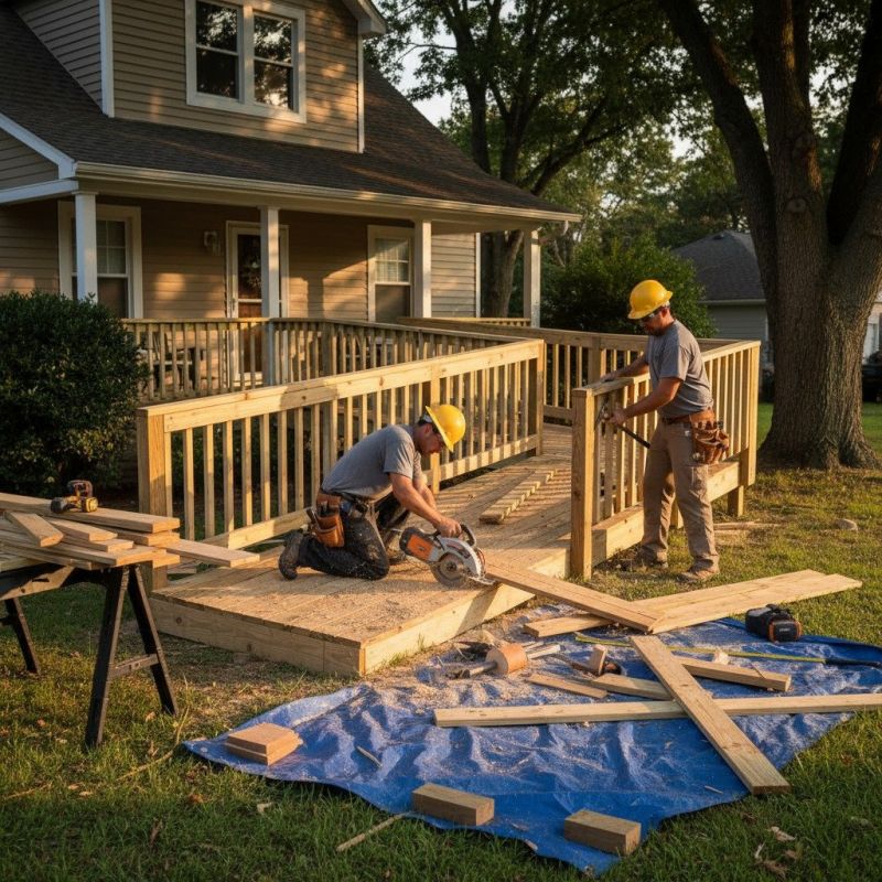 Mobility Ramp Construction in Wilmington, NC