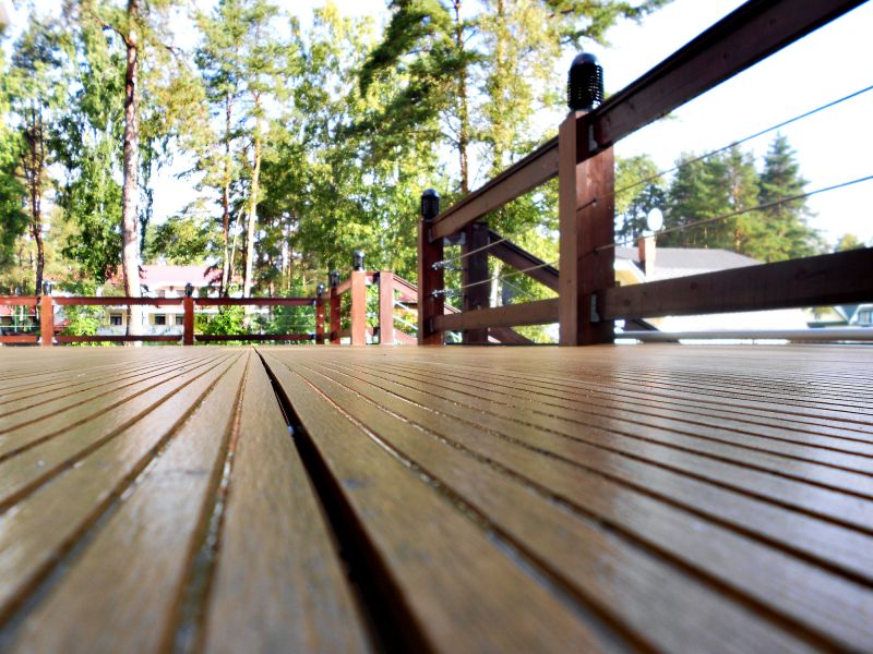 Redwood Deck Installation in Seattle, WA