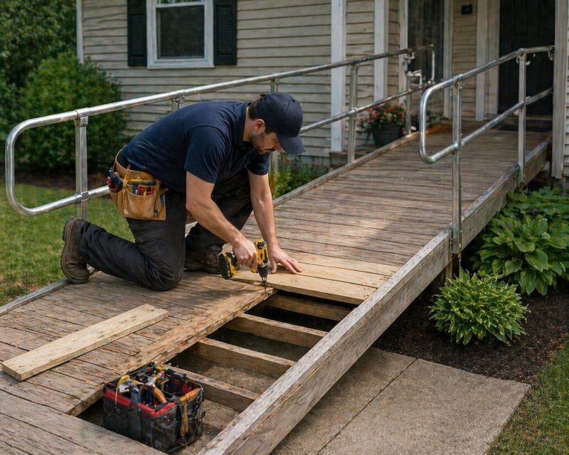 Wheelchair Ramp Installation in Wilmington, NC