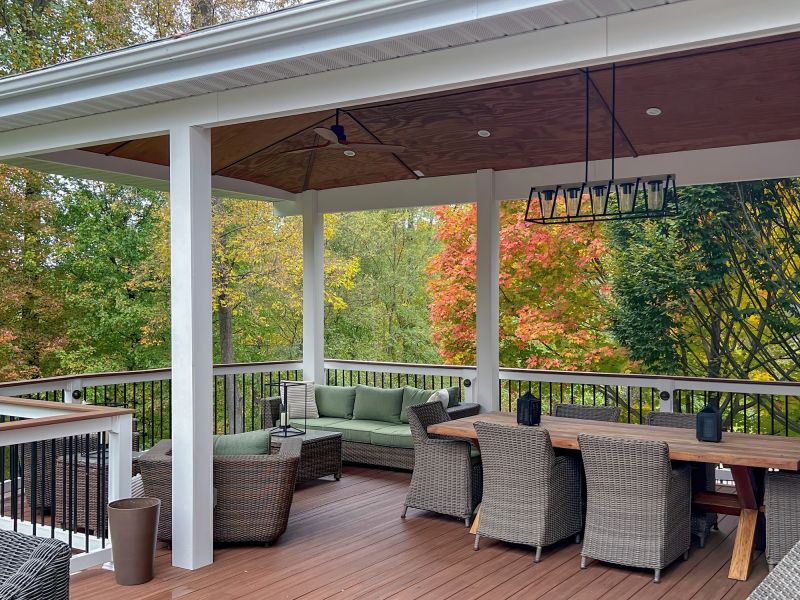 Wooden Veranda Construction in Boston, MA